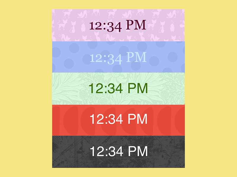 Settings and Features